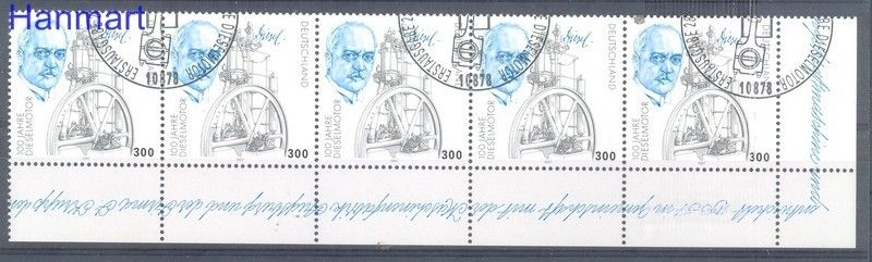 Znaczek Niemcy 1997 Stemplowane