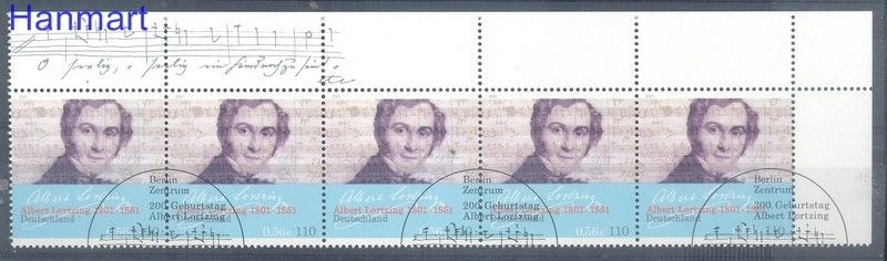 Znaczek Niemcy 2001 Stemplowane