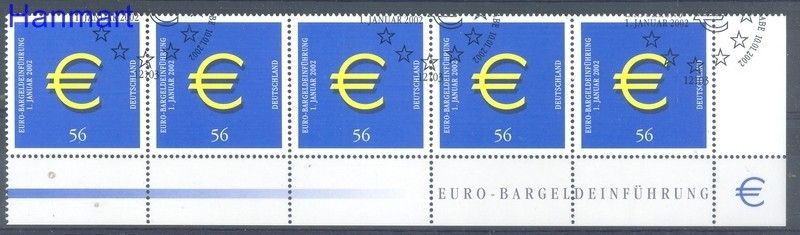 Znaczek Niemcy 2002 Stemplowane
