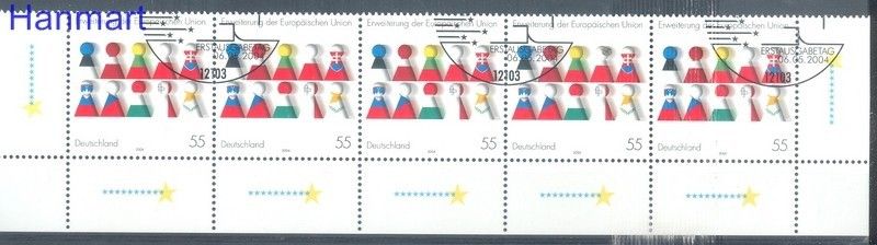 Znaczek Niemcy 2004 Stemplowane
