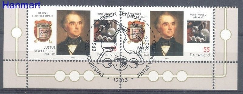 Znaczek Niemcy 2003 Mi par 2337 Stemplowane