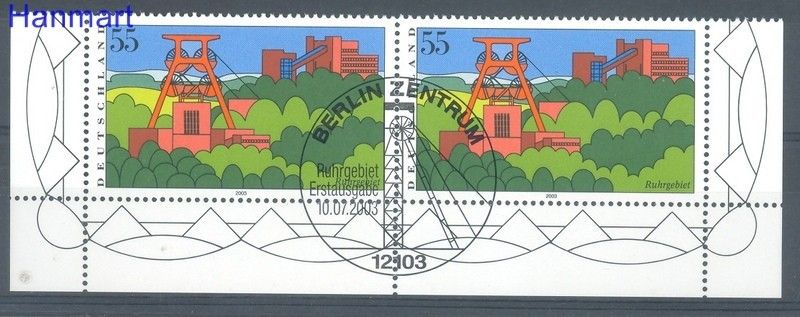 Znaczek Niemcy 2003 Mi par 2355 Stemplowane