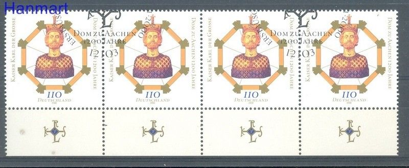 Znaczek Niemcy 2000 Stemplowane