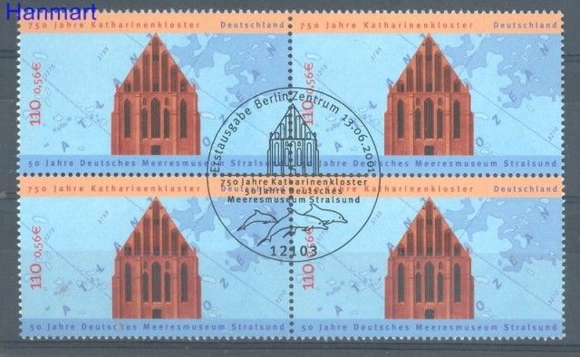 Znaczek Niemcy 2001 Mi vie 2195 Stemplowane