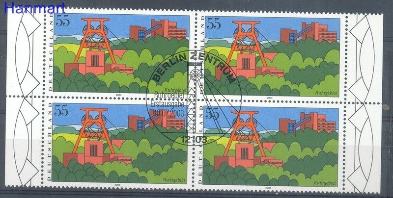 Znaczek Niemcy 2003 Mi vie 2355 Stemplowane