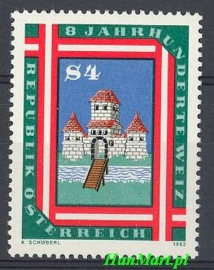 Znaczek Austria 1982 Mi 1709 Czyste **