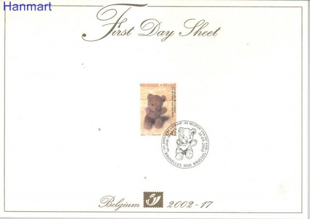 Znaczek Belgia 2002 Mi 3146 FDC