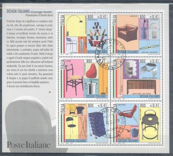 Znaczek Włochy 2000 Stemplowane
