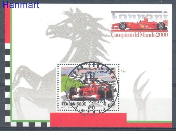 Znaczek Włochy 2001 Stemplowane