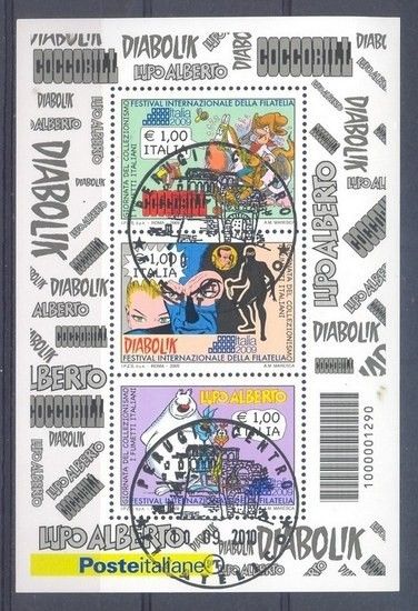 Znaczek Włochy 2009 Stemplowane