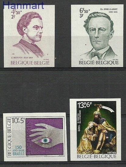 Znaczek Belgia 1975 Mi 1837-1840Bc Czyste **