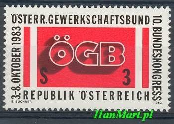 Znaczek Austria 1983 Mi 1754 Czyste **