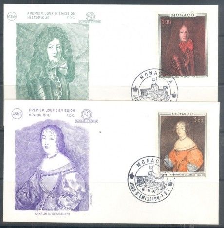 Znaczek Monako 1970 FDC