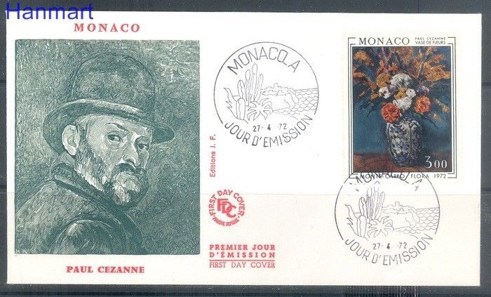 Znaczek Monako 1972 Mi 1041 FDC