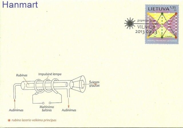 Znaczek Litwa 2013 Mi 1126 FDC