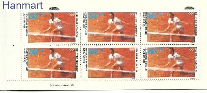 Znaczek Niemcy 1988 Mi mh 1354 Czyste **