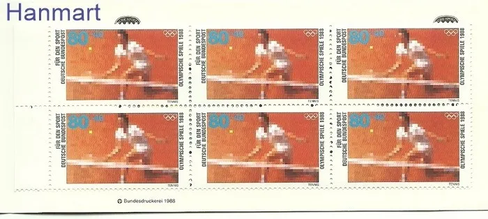 Znaczek Niemcy 1988 Mi mh 1354 Czyste **
