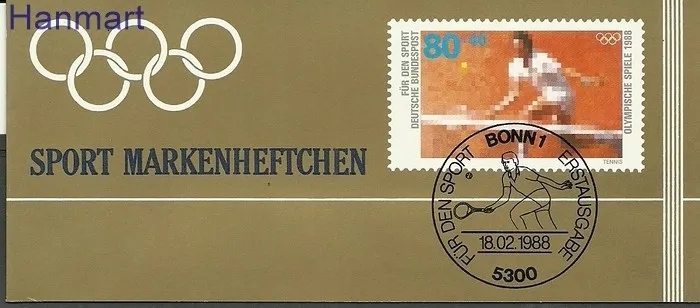 Znaczek Niemcy 1988 Mi mh 1354 Czyste **