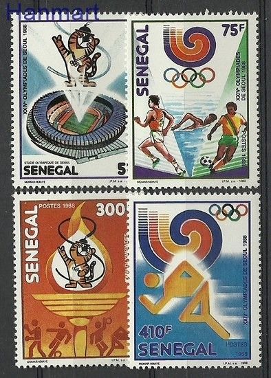 Znaczek Senegal 1988 Mi 983-986 Czyste **