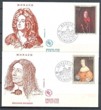 Znaczek Monako 1970 FDC