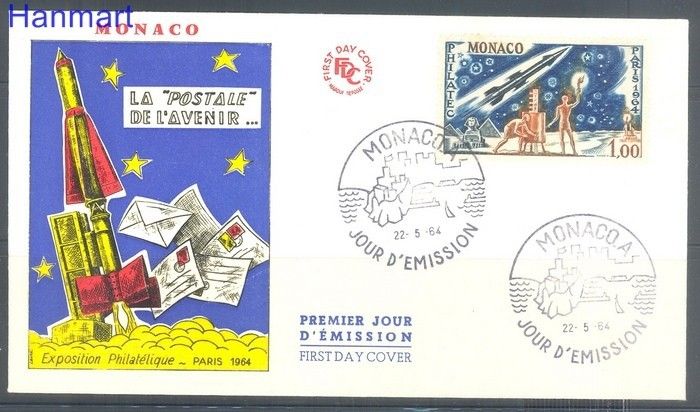Znaczek Monako 1964 Mi 772 FDC