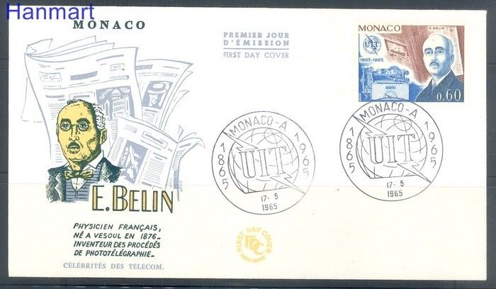Znaczek Monako 1965 Mi 805 FDC
