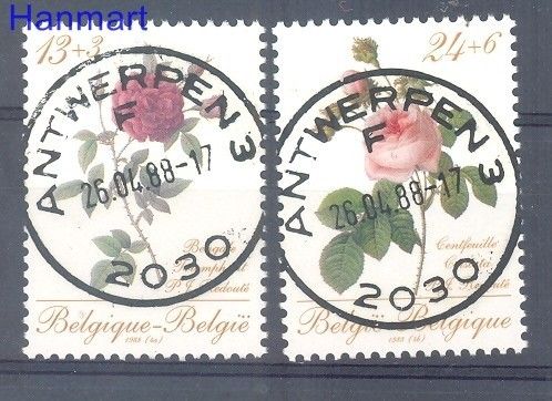 Znaczek Belgia 1988 Mi 2332-2333 Stemplowane