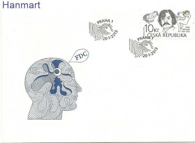 Znaczek Czechy 2013 Mi 754 FDC