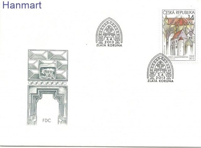 Znaczek Czechy 2013 Mi 759 FDC