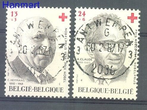 Znaczek Belgia 1987 Mi 2293-2294 Stemplowane