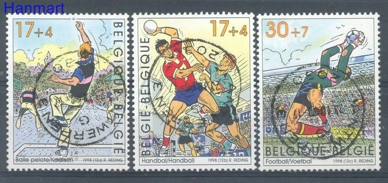 Znaczek Belgia 1998 Mi 2812-2814 Stemplowane