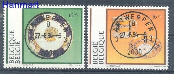 Znaczek Belgia 1994 Mi 2618-2619 Stemplowane
