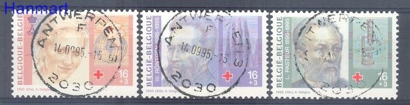 Znaczek Belgia 1995 Mi 2664-2666 Stemplowane