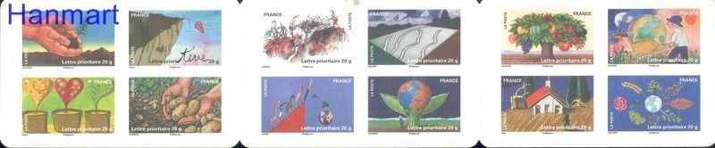 Znaczek Francja 2011 Mi mh 5045-5055 Czyste **