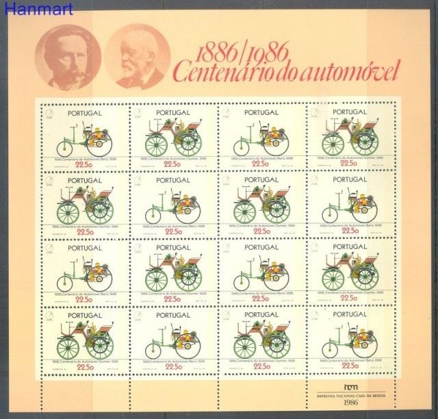 Znaczek Portugalia 1986 Mi ark 1686-1687 Czyste **