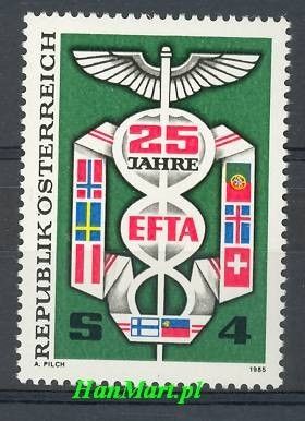 Znaczek Austria 1985 Mi 1813 Czyste **