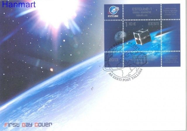 Znaczek Estonia 2013 Mi bl 35 FDC
