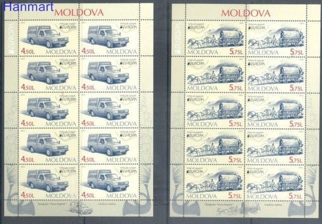Znaczek Mołdawia 2013 Mi ark 829-830 Czyste **