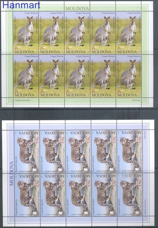 Znaczek Mołdawia 2013 Mi ark 831-832 Czyste **