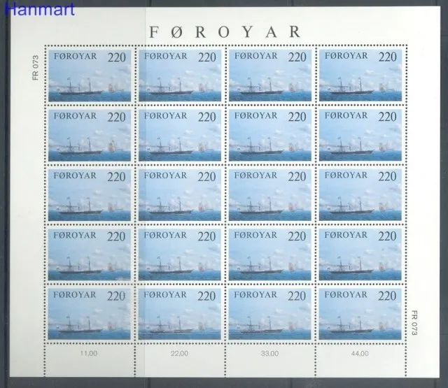 Znaczek Wyspy Owcze 1983 Mi ark 79-81 Czyste **