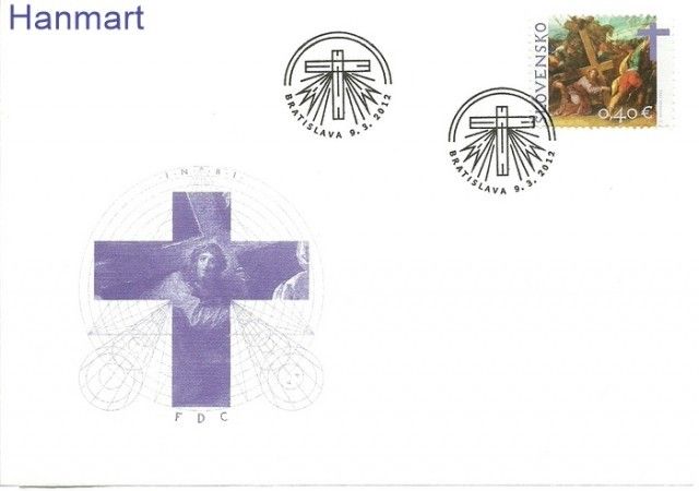 Znaczek Słowacja 2012 Mi 678 FDC