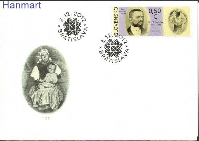Znaczek Słowacja 2012 Mi 698 FDC