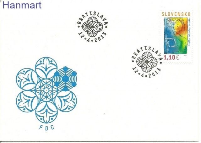 Znaczek Słowacja 2013 Mi 705 FDC
