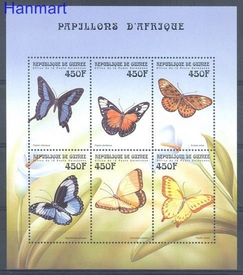 Znaczek Gwinea 1999 Mi 2604-2609 Czyste **
