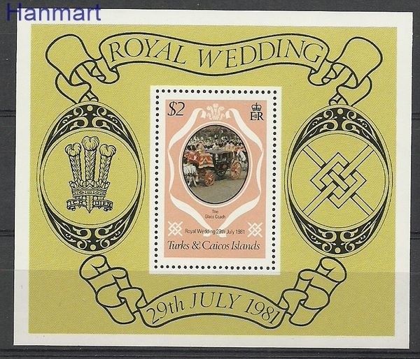 Znaczek Turks i Caicos 1981 Mi bl 32 Czyste **