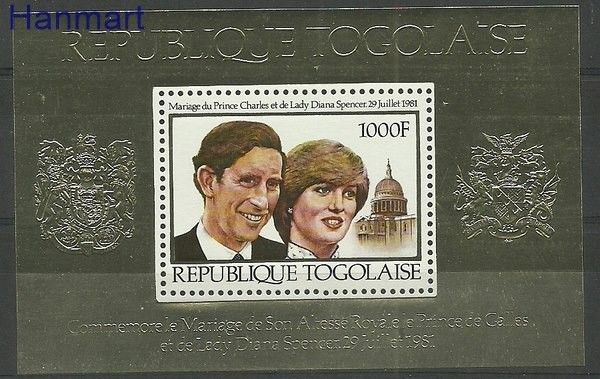 Znaczek Togo 1981 Mi bl 175 Czyste **