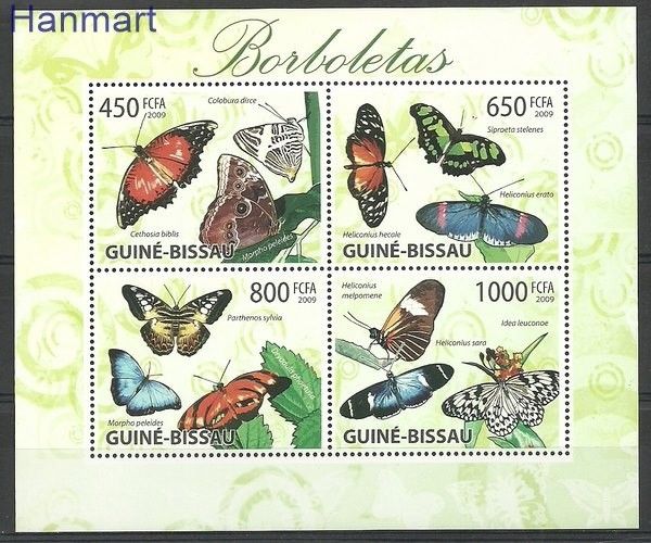 Znaczek Gwinea Bissau 2009 Mi 4504-4507 Czyste **