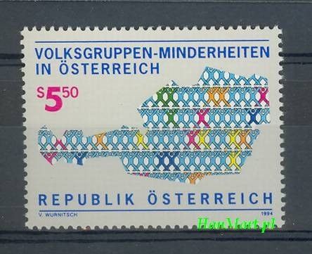 Znaczek Austria 1994 Mi 2135 Czyste **