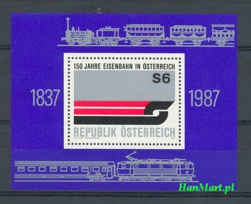 Znaczek Austria 1987 Mi bl 9 Czyste **
