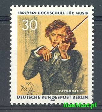Znaczek Berlin Niemcy 1969 Mi 347 Czyste **